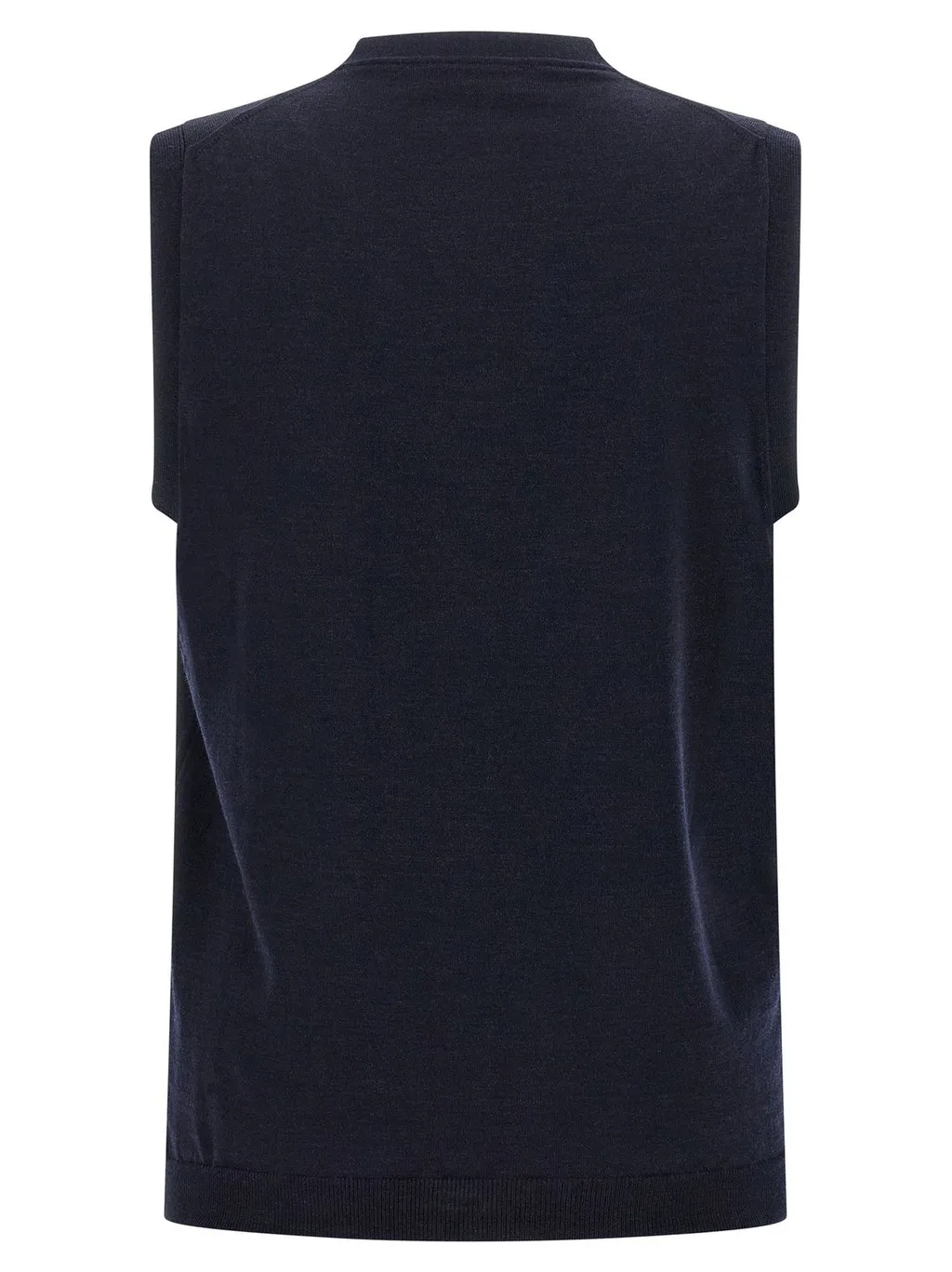 Sleeveless V-Neck Cardigan