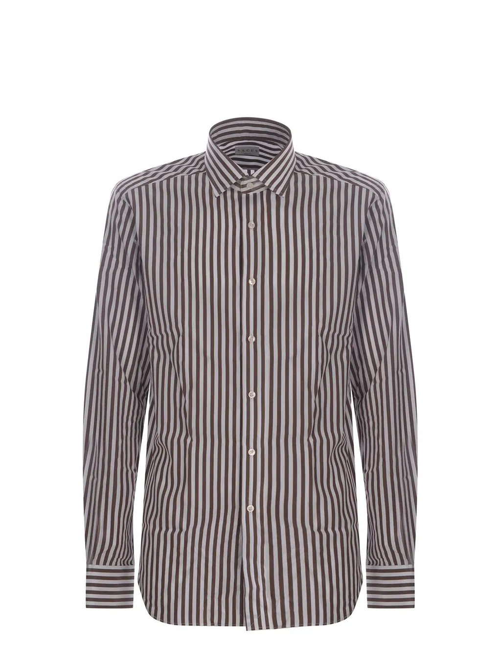 Striped Button-Down Shirt