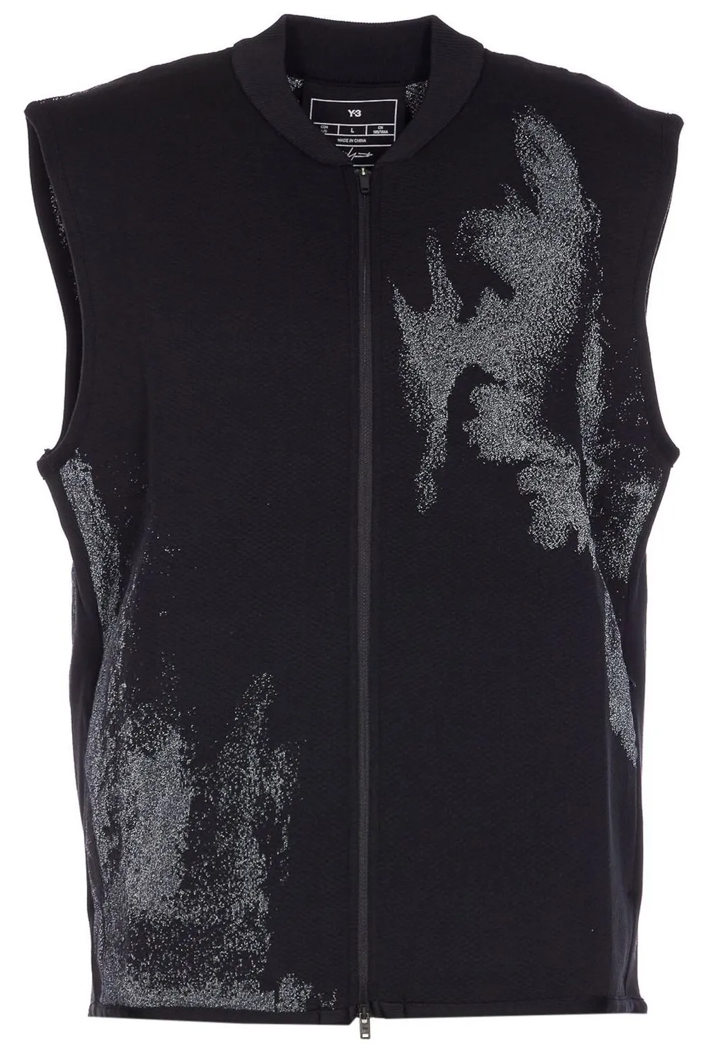 Sleeveless Zip-Up Vest