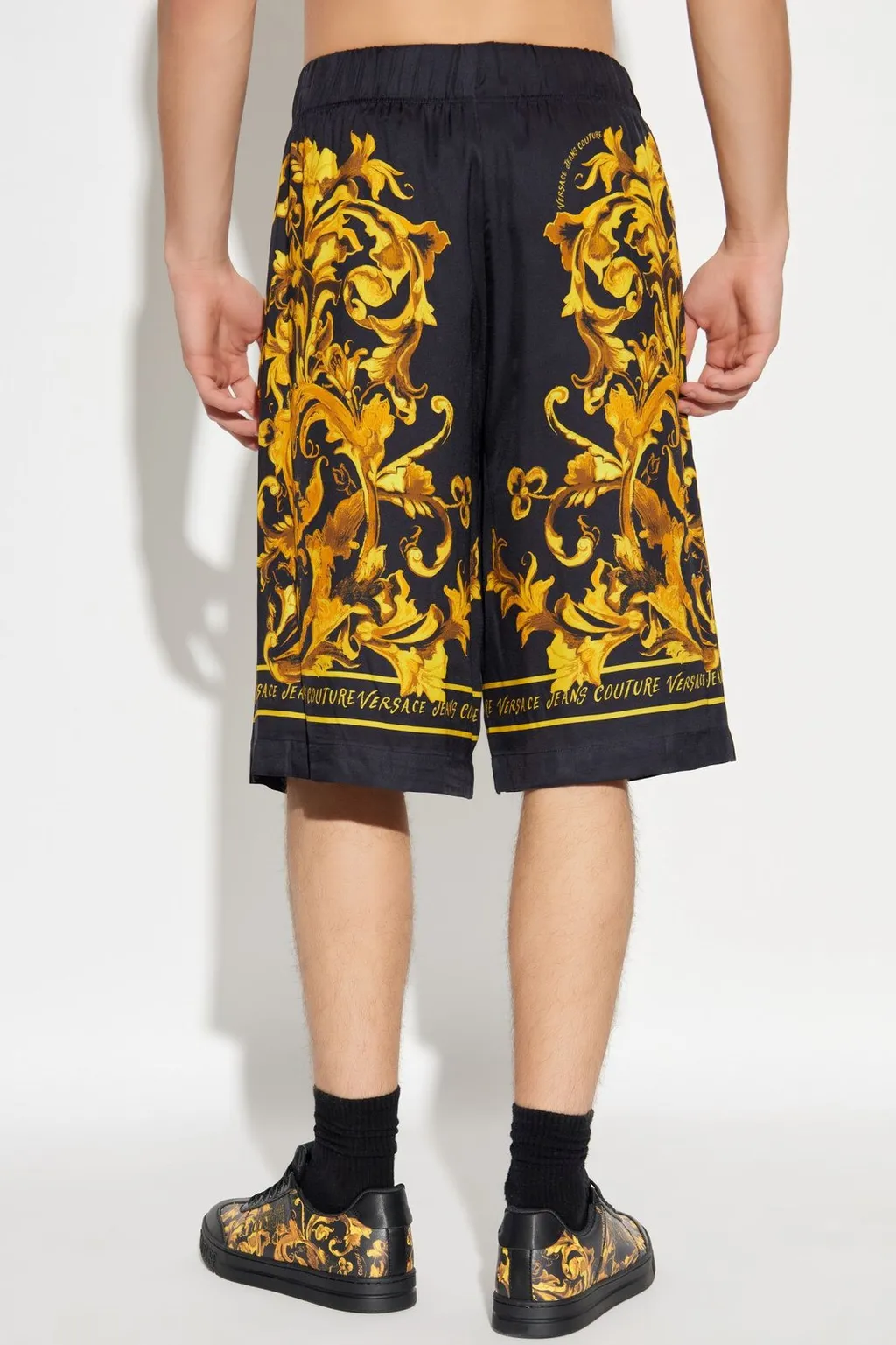 Baroque Print Bermuda Shorts