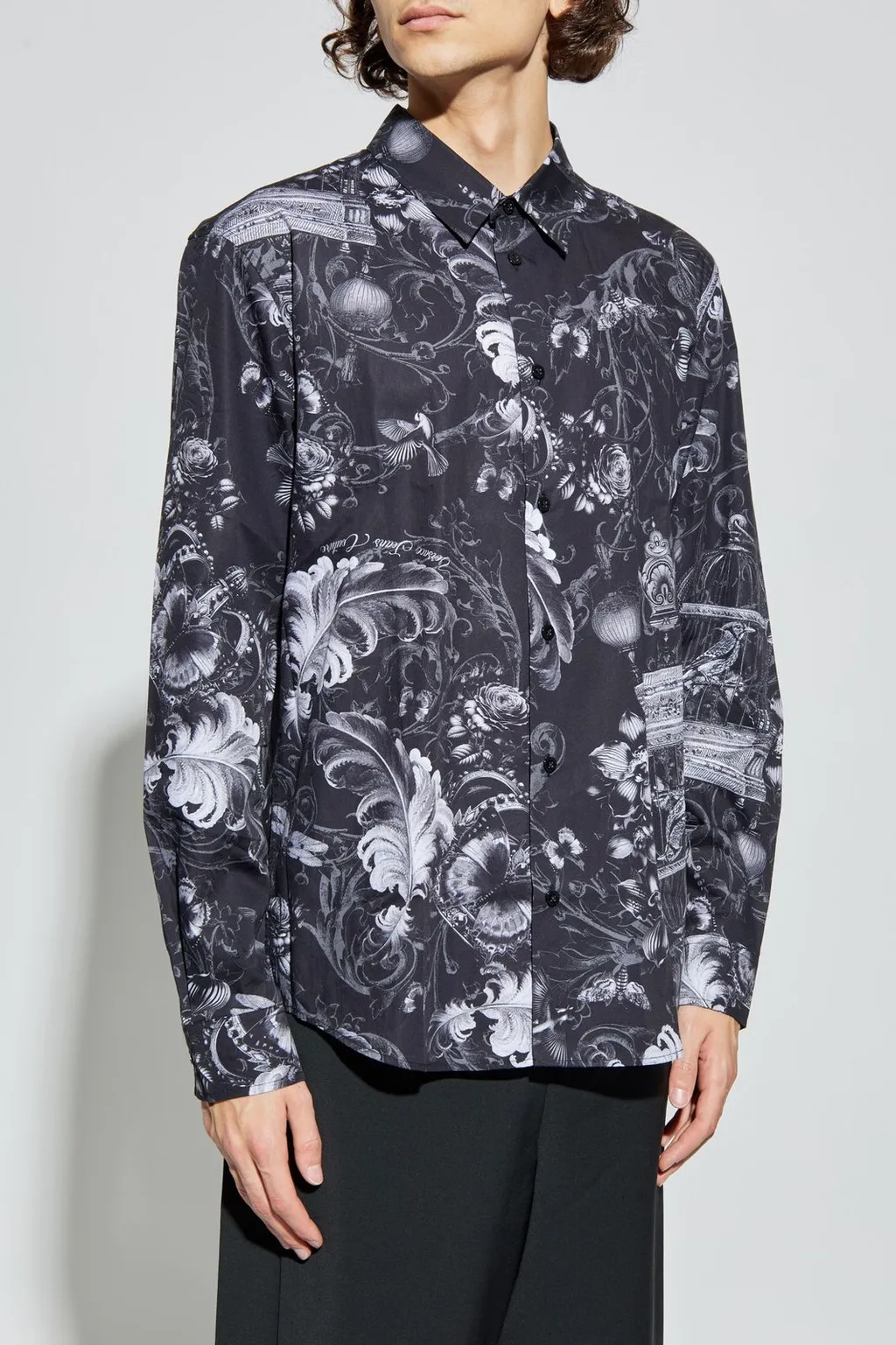 Printed Long Sleeve Shirt