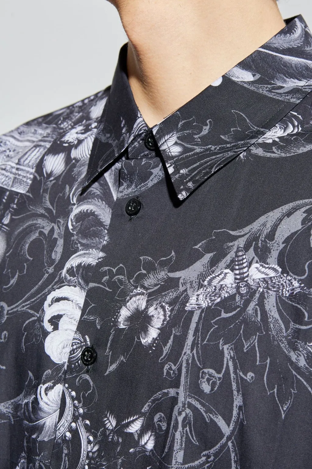 Printed Long Sleeve Shirt