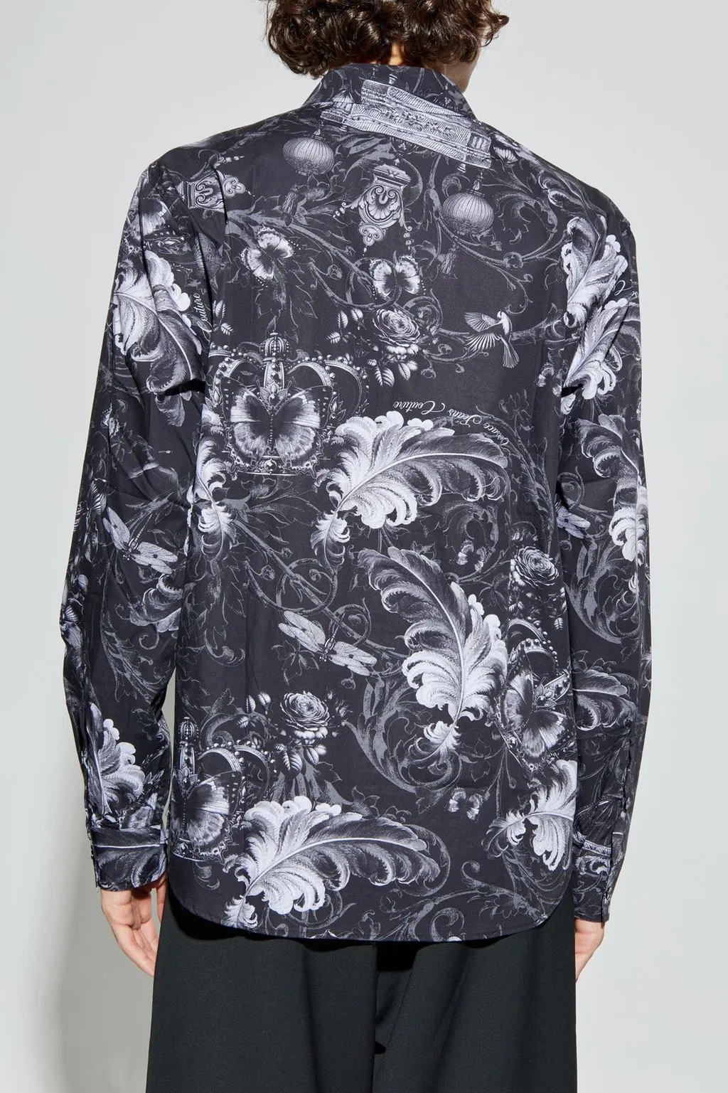Printed Long Sleeve Shirt