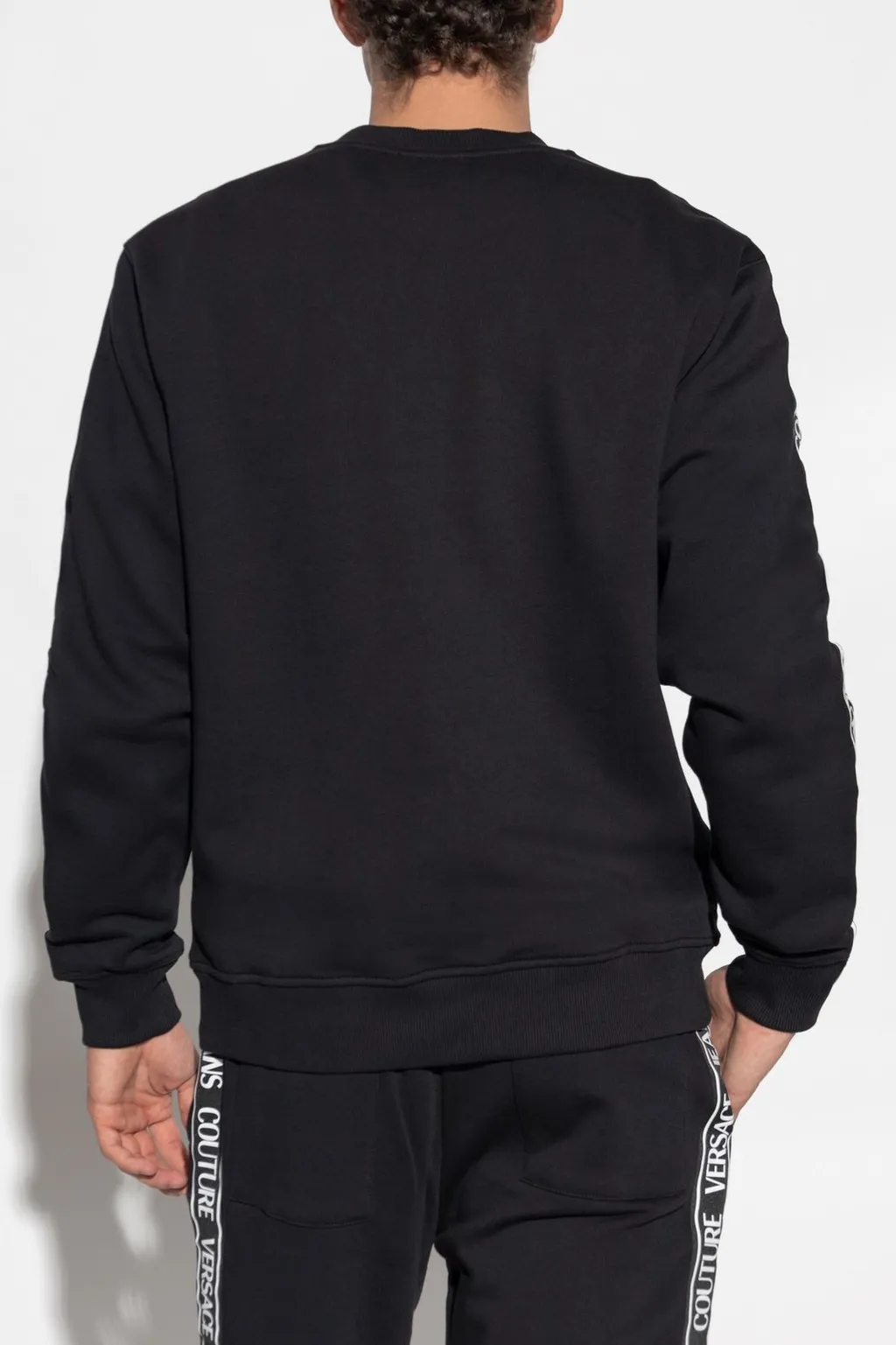 Sweatshirt With Logo Tape