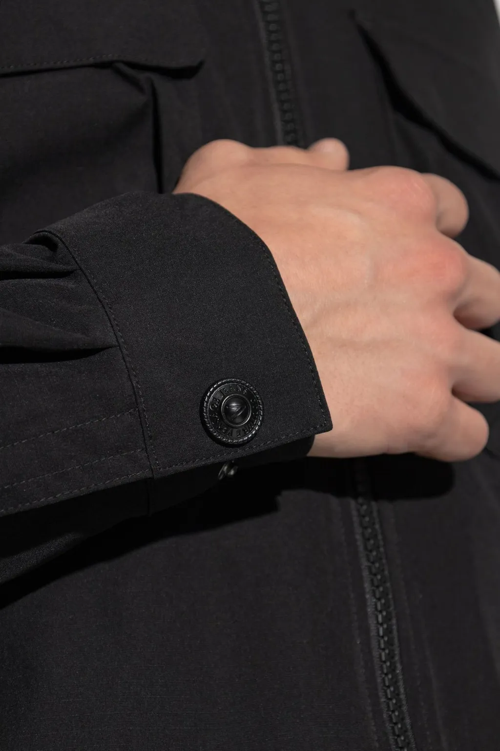 Zip-Up Overshirt