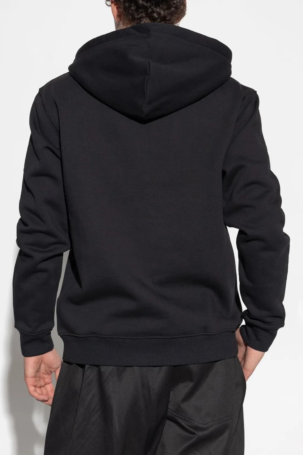 Hoodie With Baroque Print