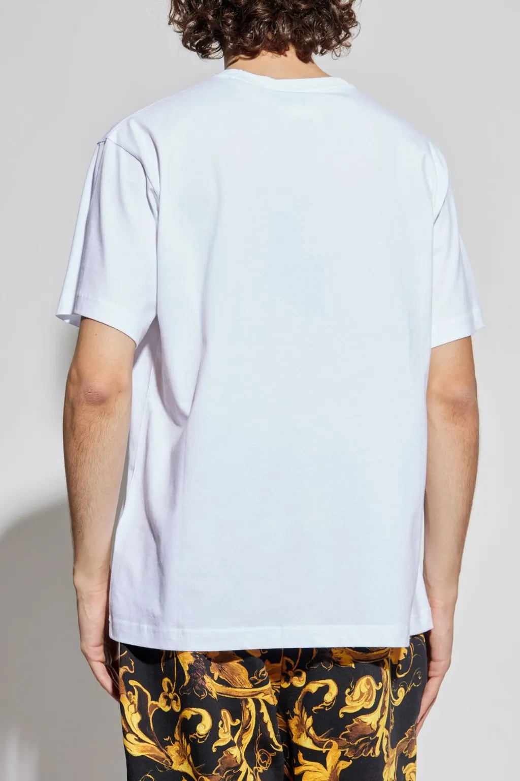 T-Shirt With Baroque Print
