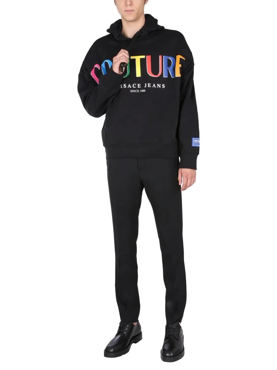 Hoodie With Couture Logo