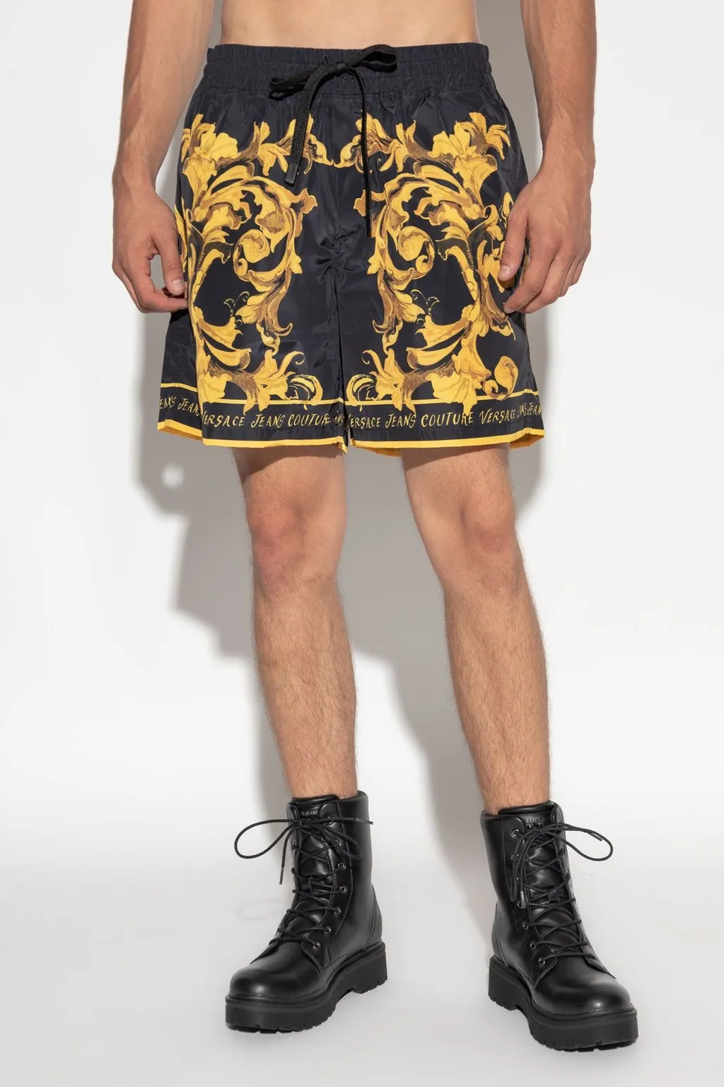 Baroque Print Swim Shorts