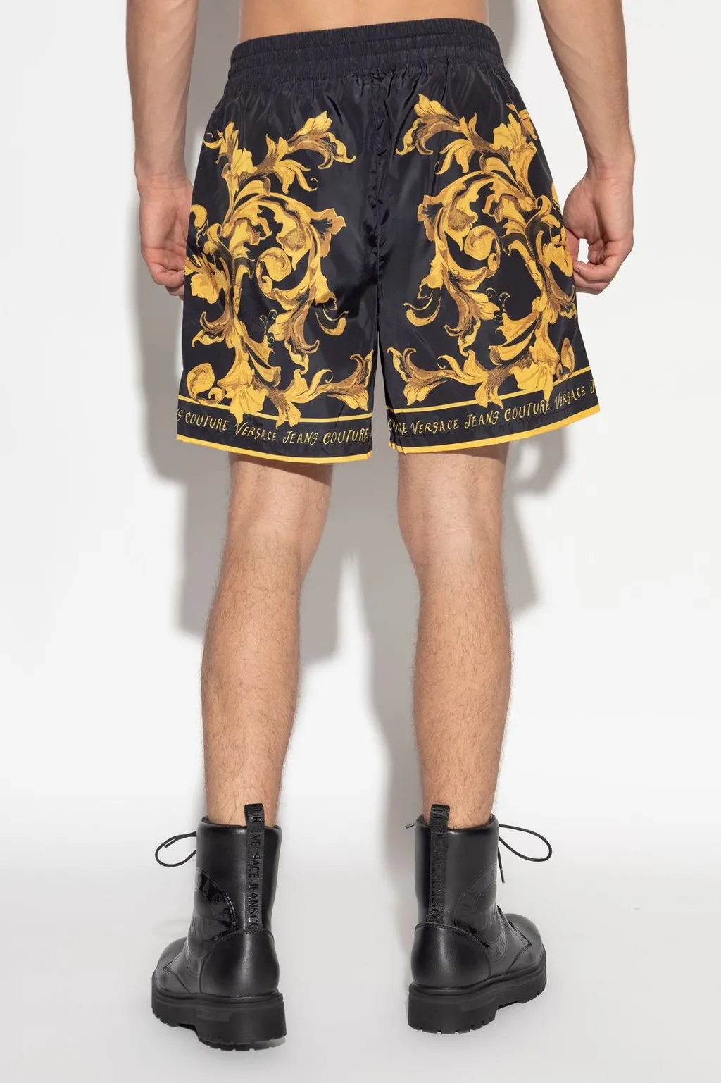 Baroque Print Swim Shorts