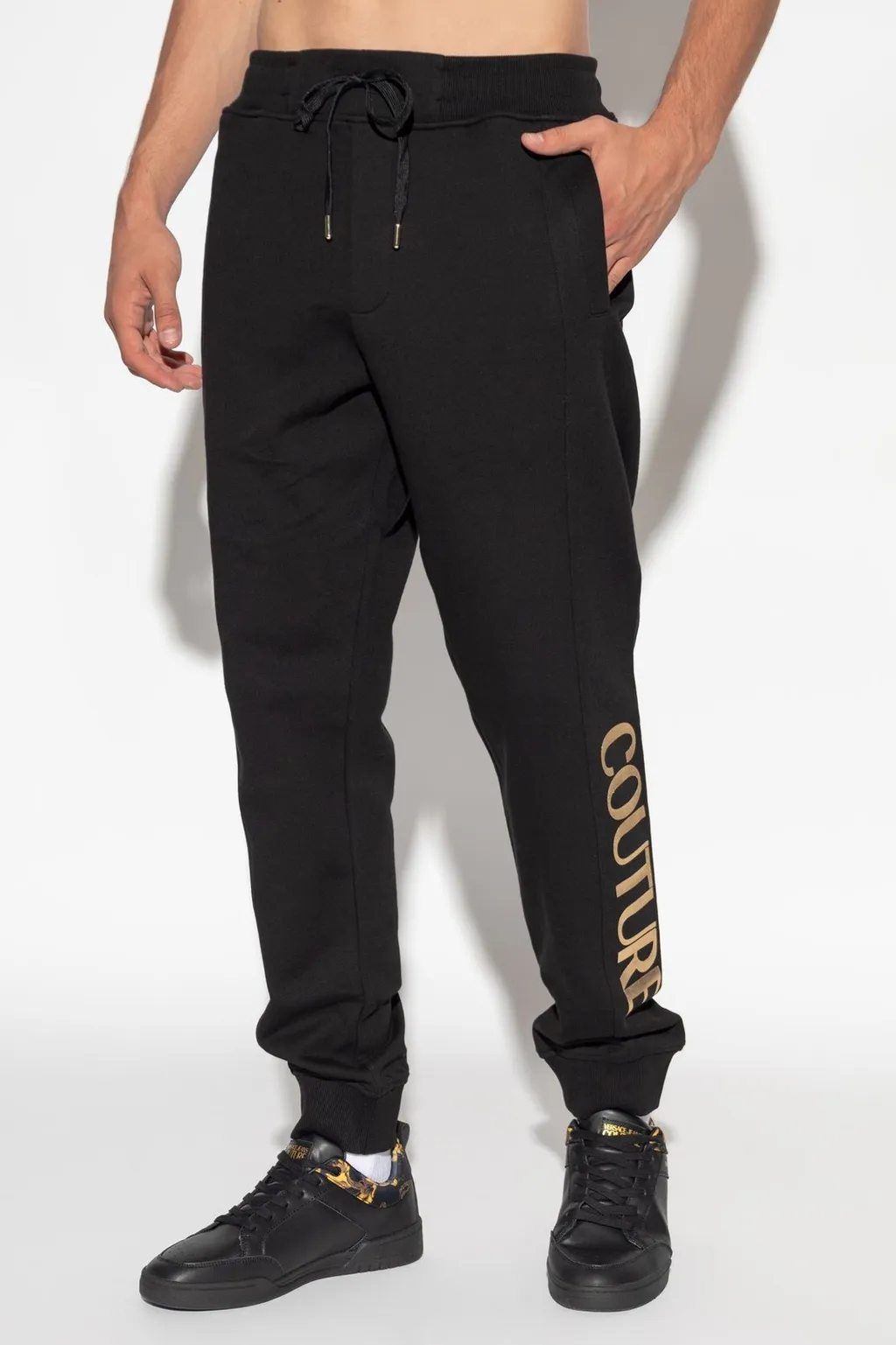 Logo Print Track Pants
