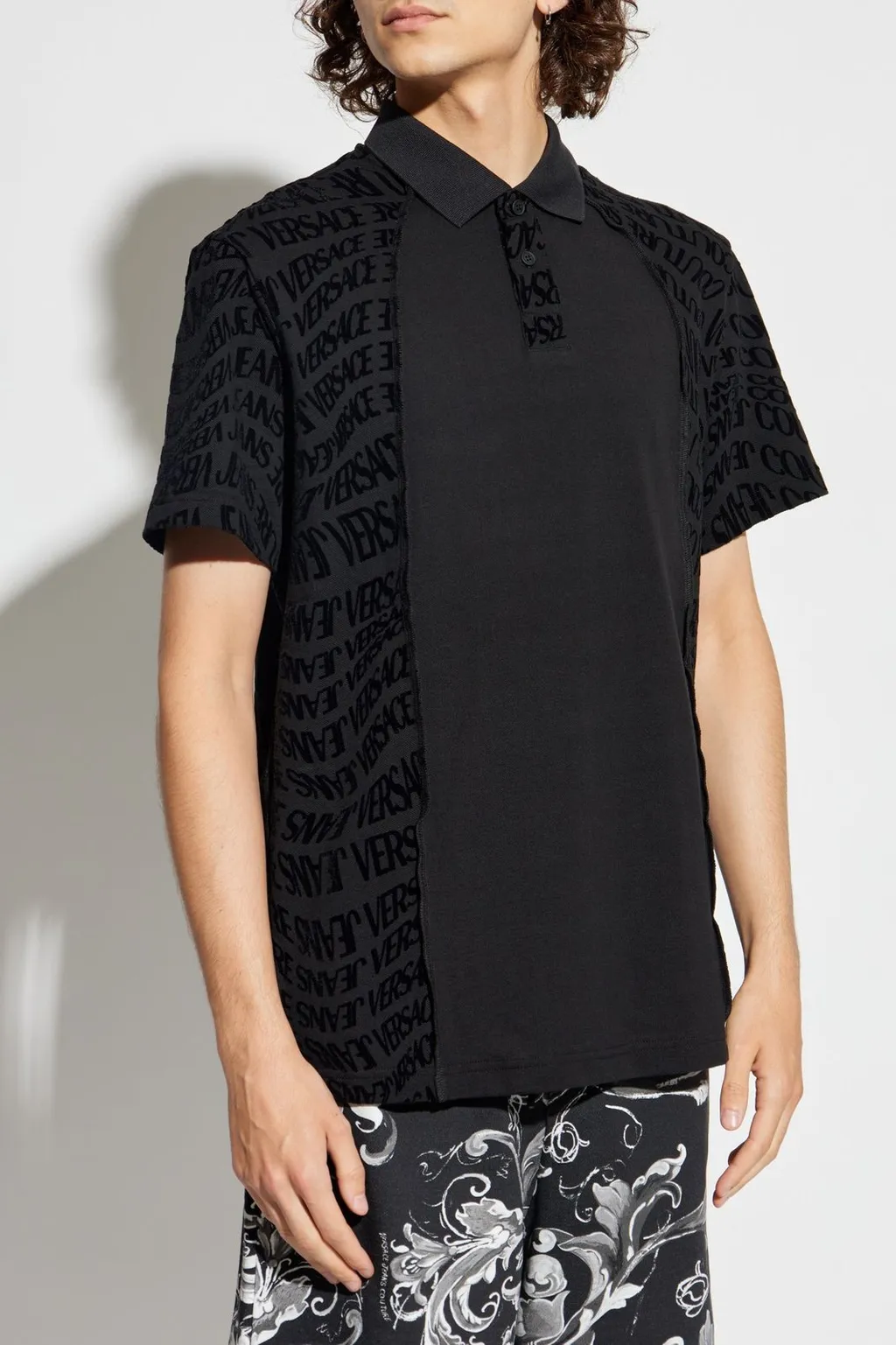 Logo Print Polo Shirt