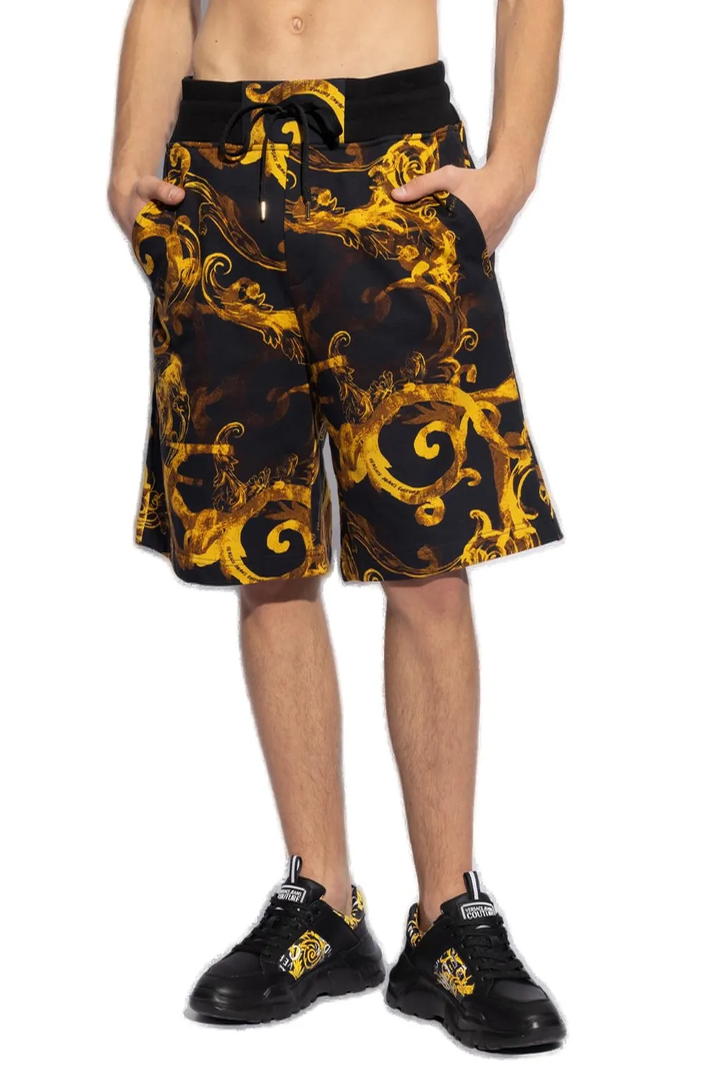 Baroque Print Swim Shorts