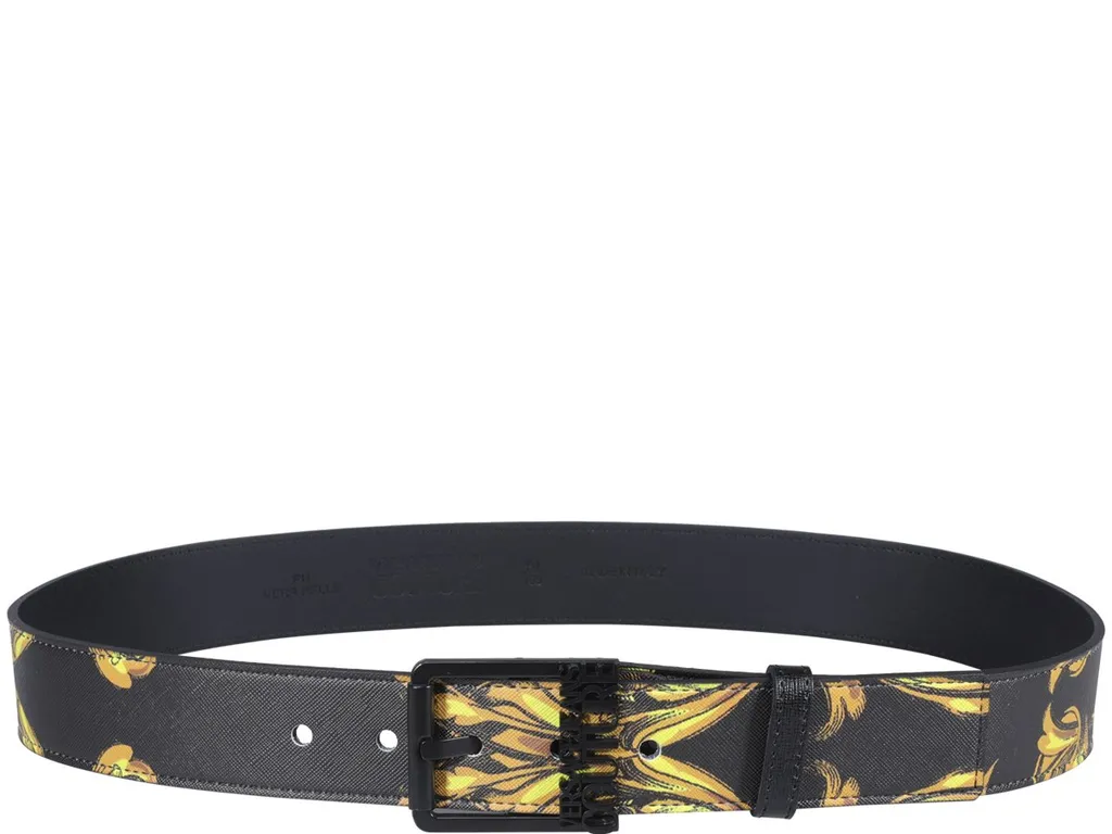 Belt With Barocco Print