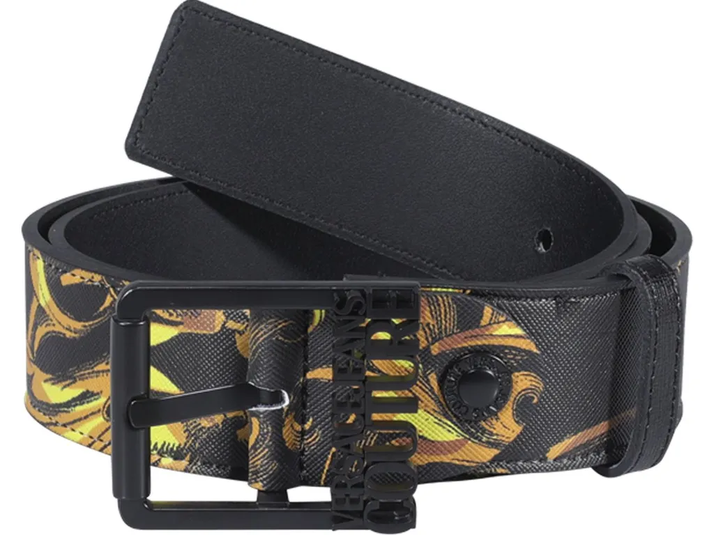 Belt With Barocco Print