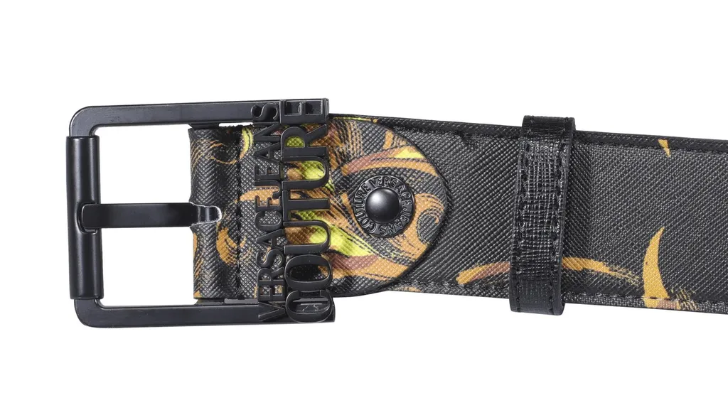 Belt With Barocco Print