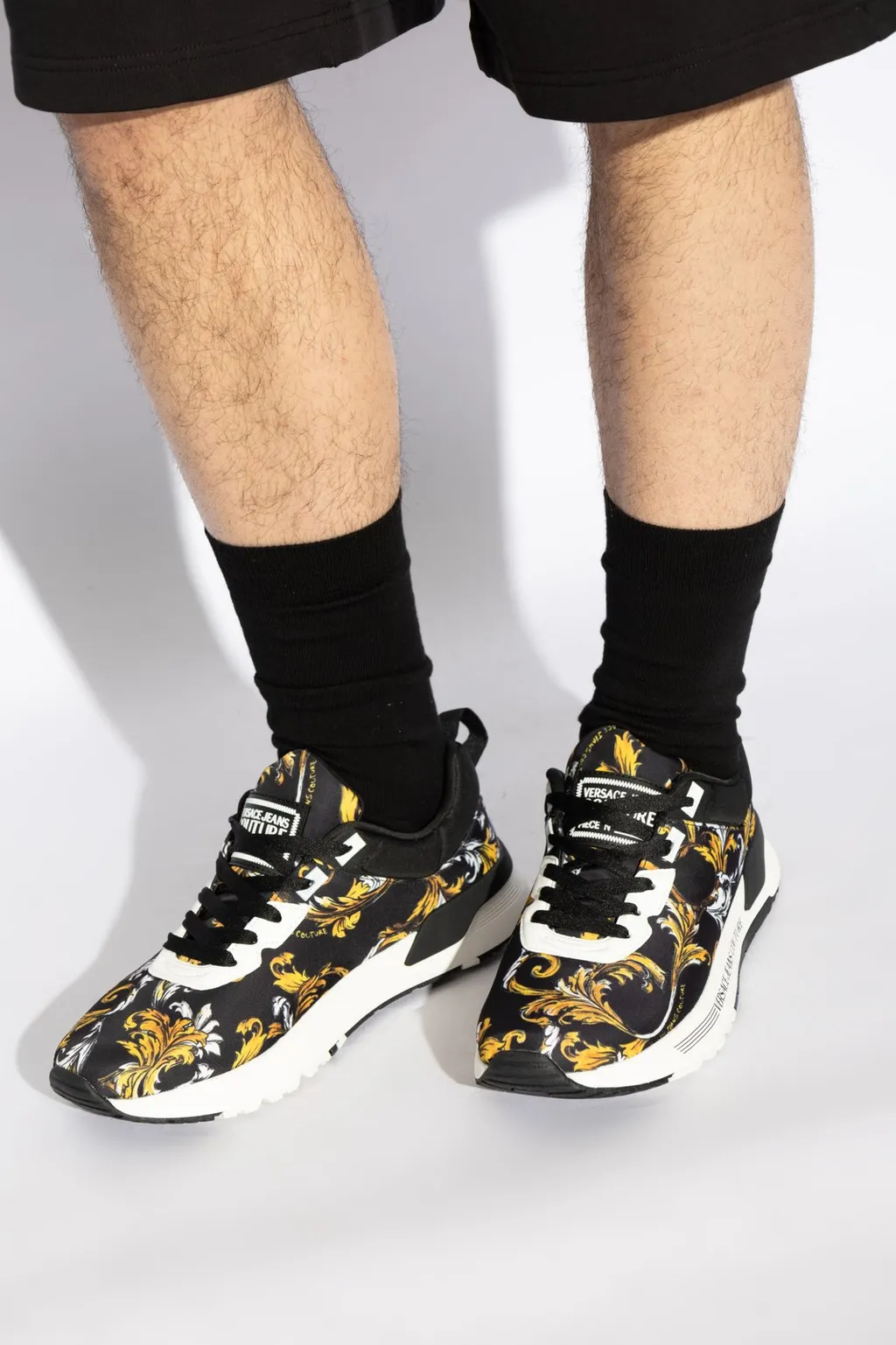 Baroque Print Sneakers