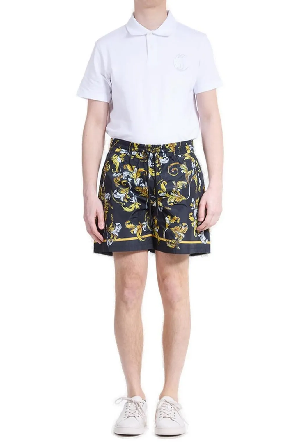 Baroque Print Swim Shorts