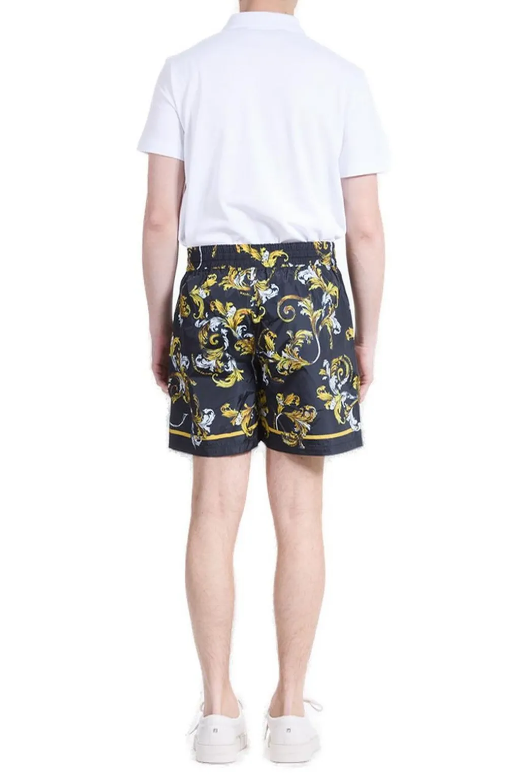 Baroque Print Swim Shorts
