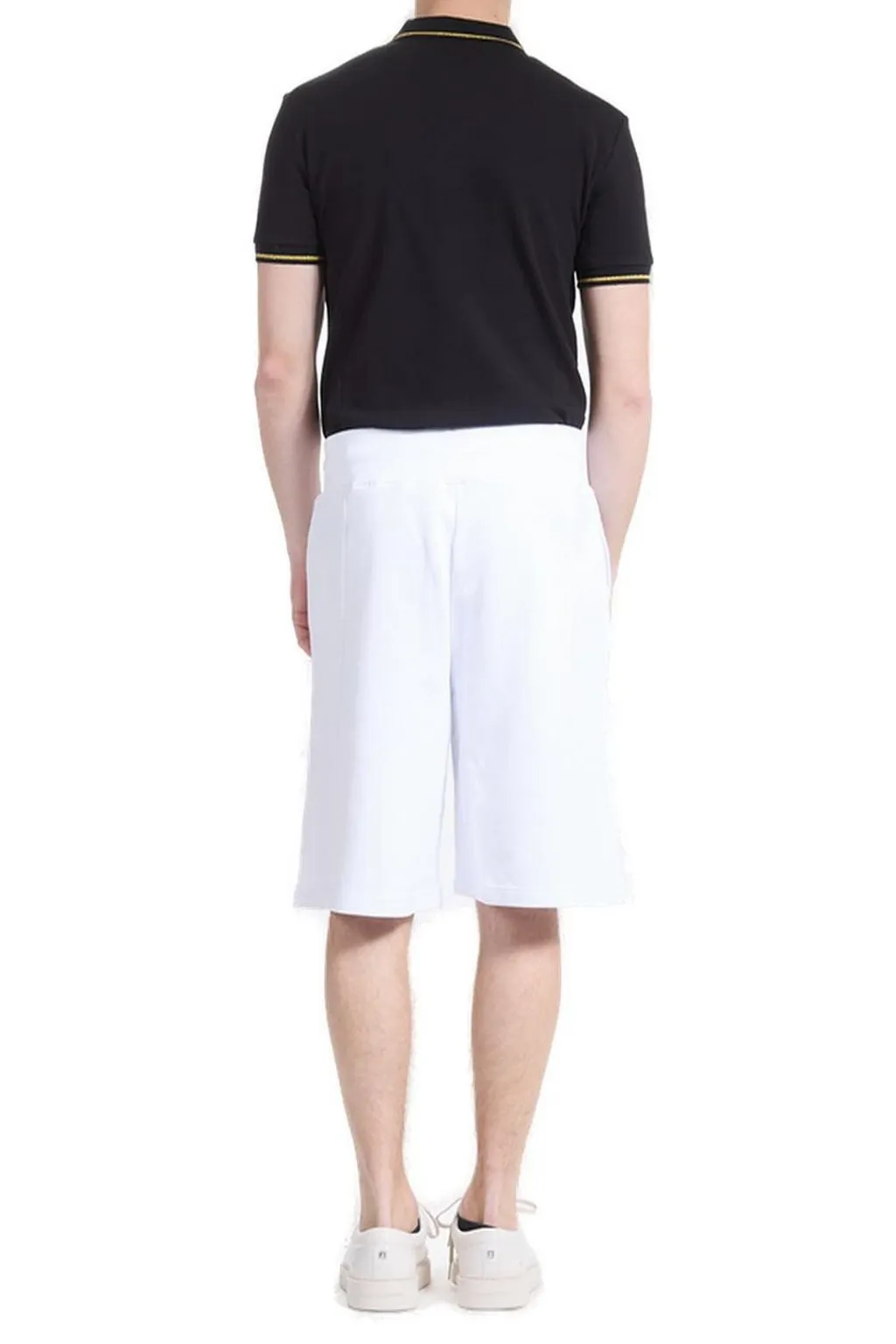 Logo Print Cotton Jersey Shorts