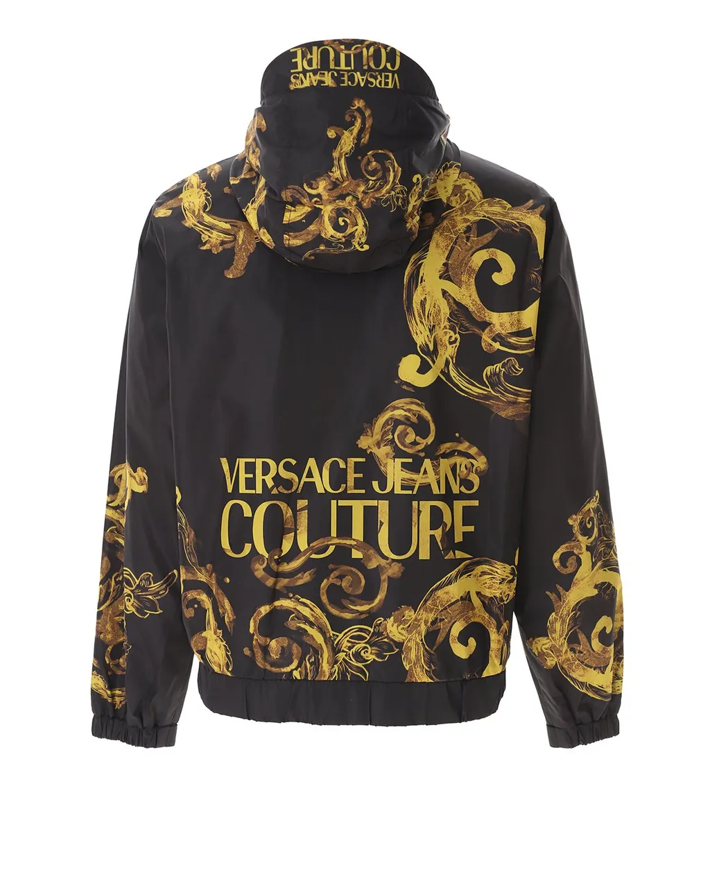 Baroque Print Hooded Jacket