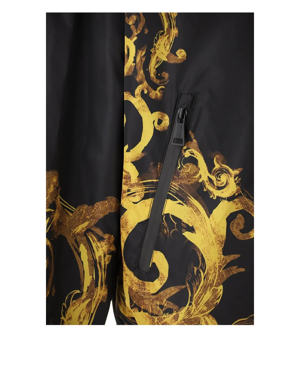 Baroque Print Hooded Jacket