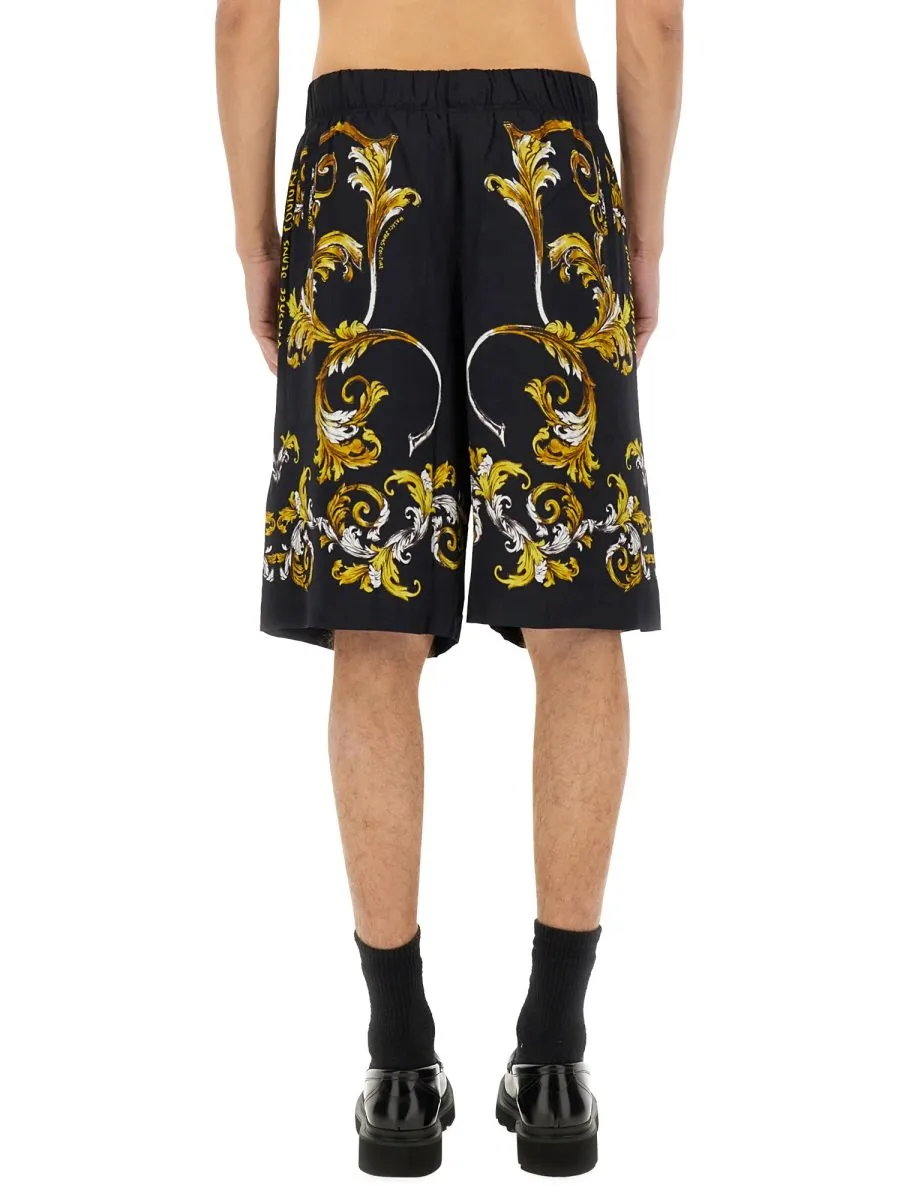 Baroque Print Shorts