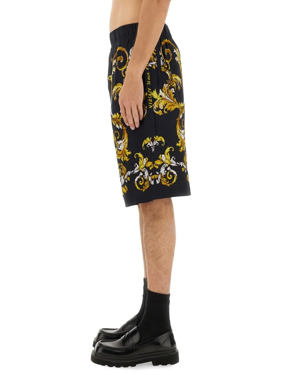 Baroque Print Shorts