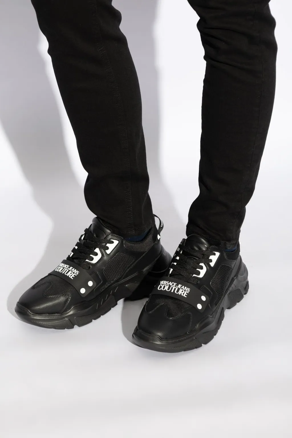 Logo Strap Sneakers