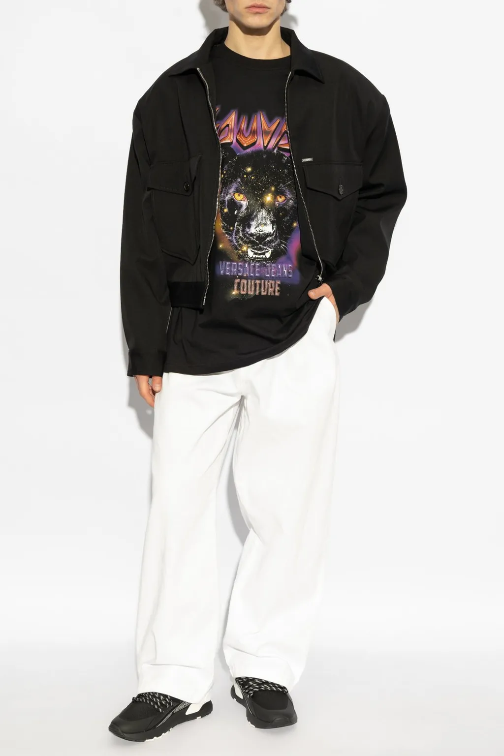 T-Shirt With Panther Print