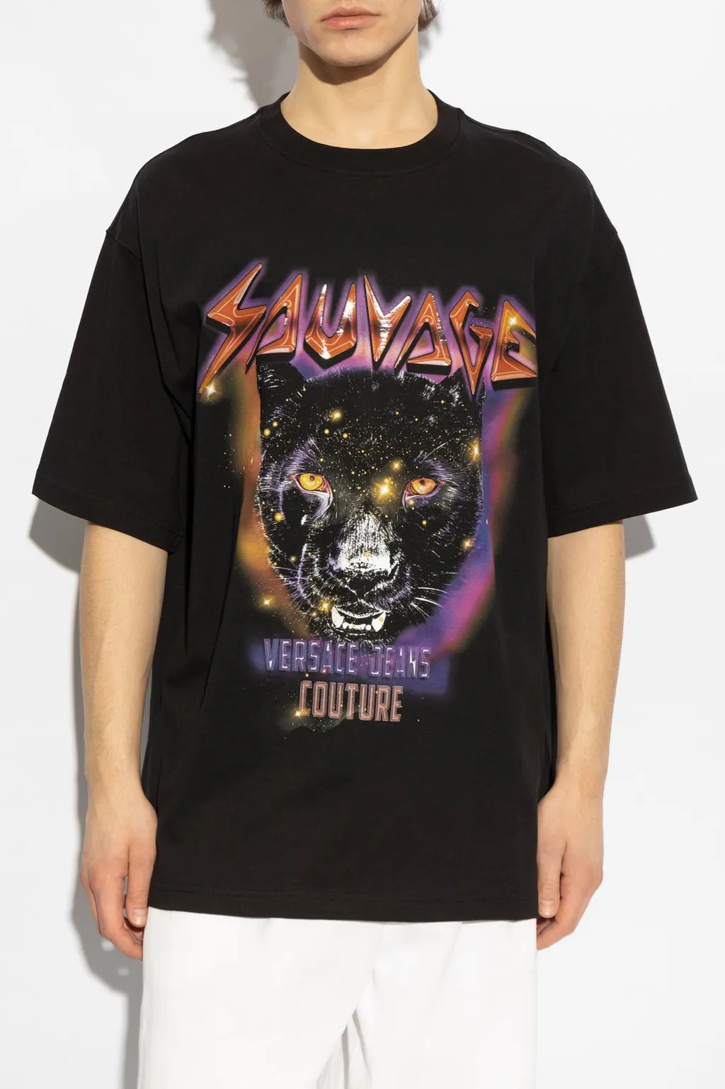 T-Shirt With Panther Print