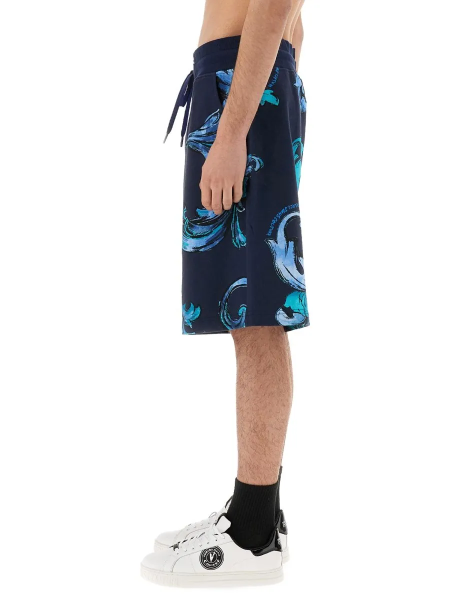 Baroque Print Bermuda Shorts