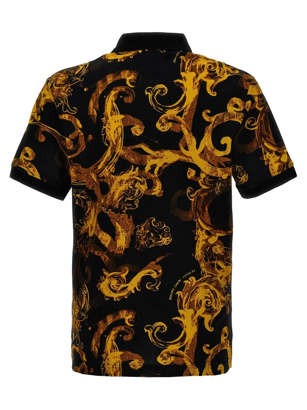 Baroque Print Polo Shirt