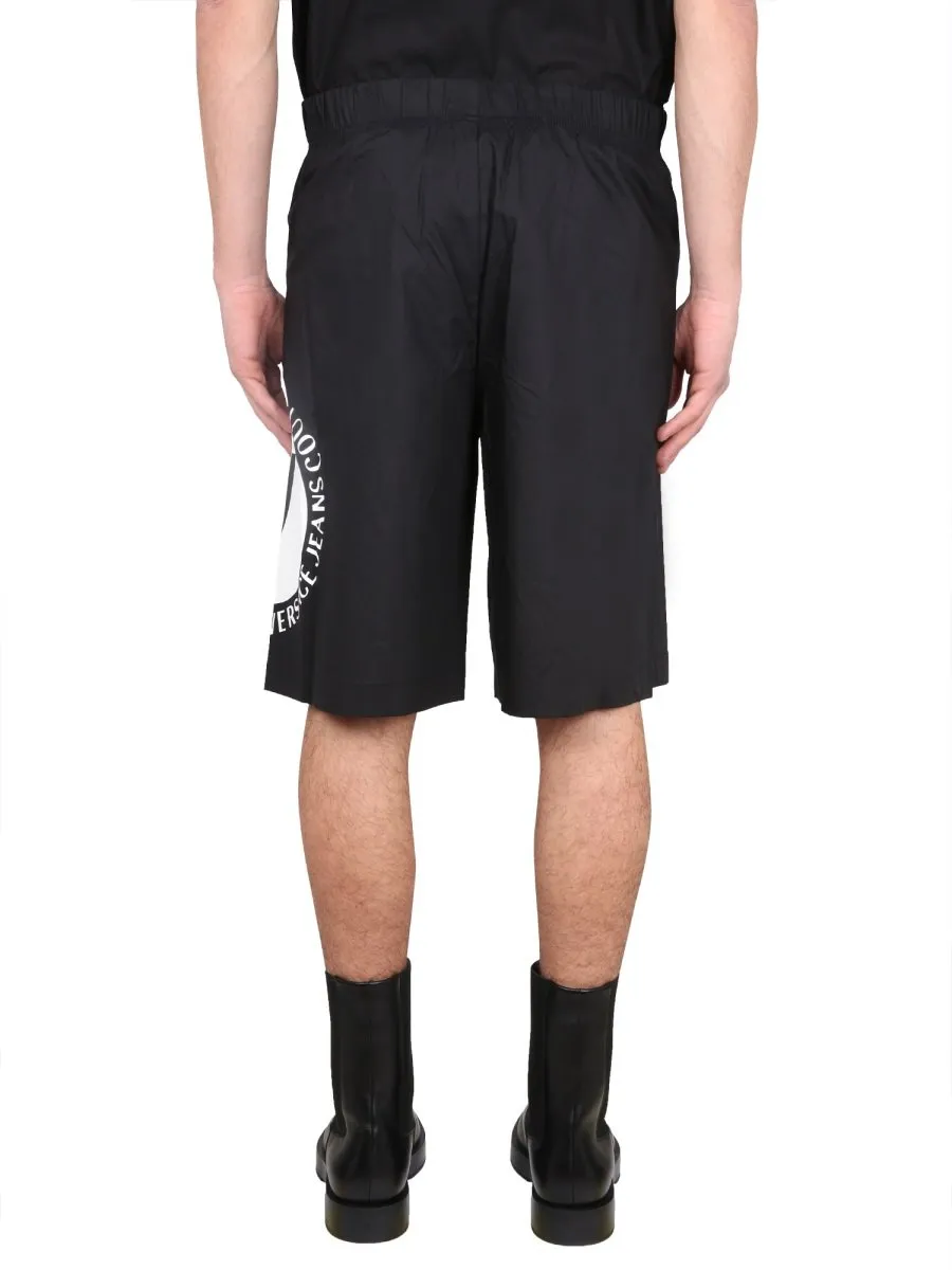 Logo Print Shorts