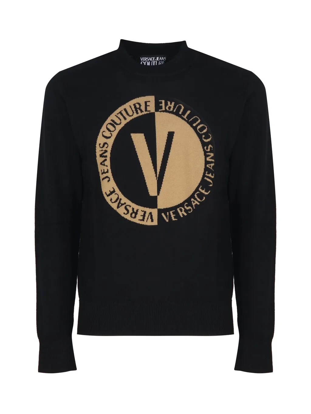 Logo Print Crewneck Sweater