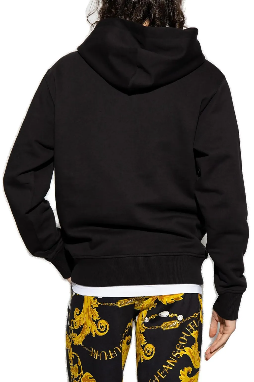 Hoodie With Medusa Amplified Print