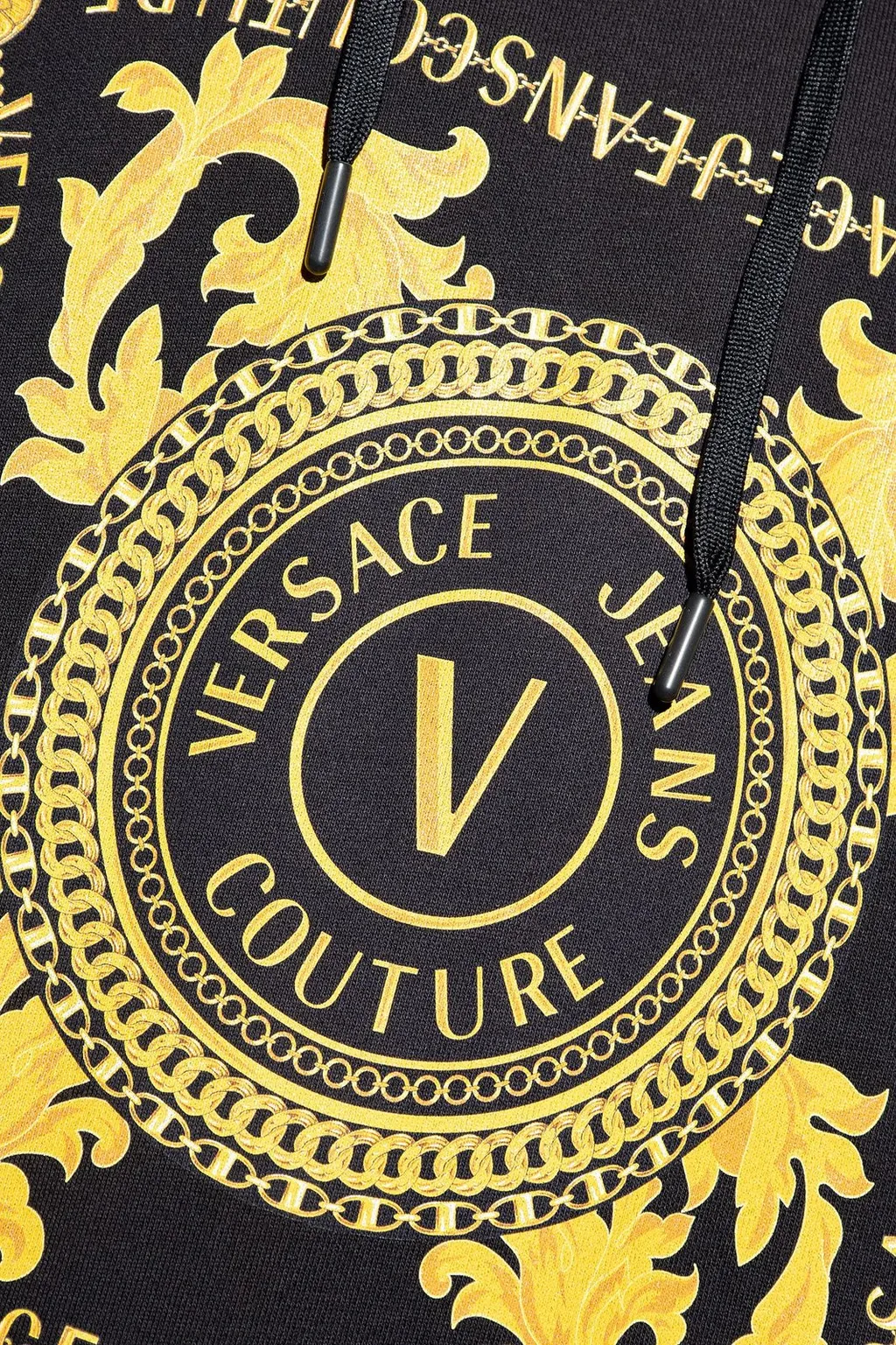 Hoodie With Medusa Amplified Print