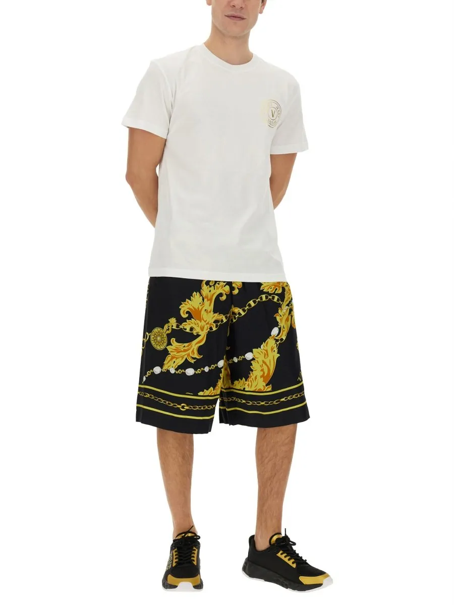 Baroque Print Shorts