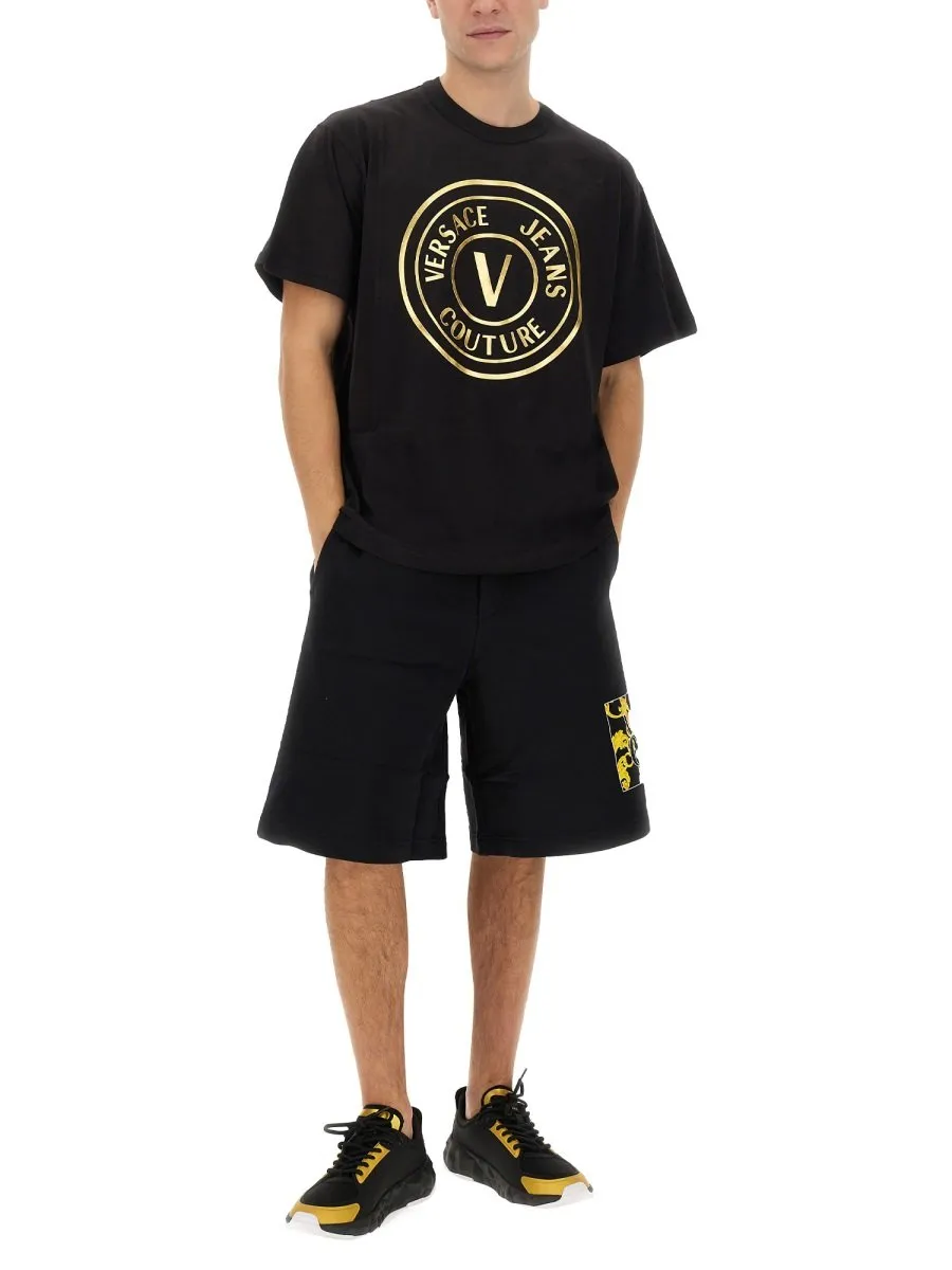 Logo Print Shorts