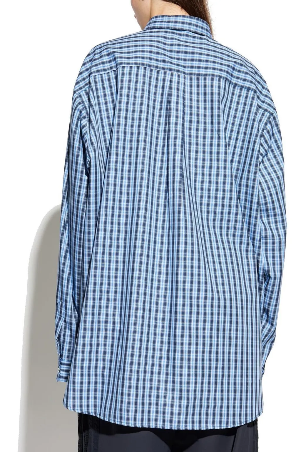 Plaid Button-Down Shirt