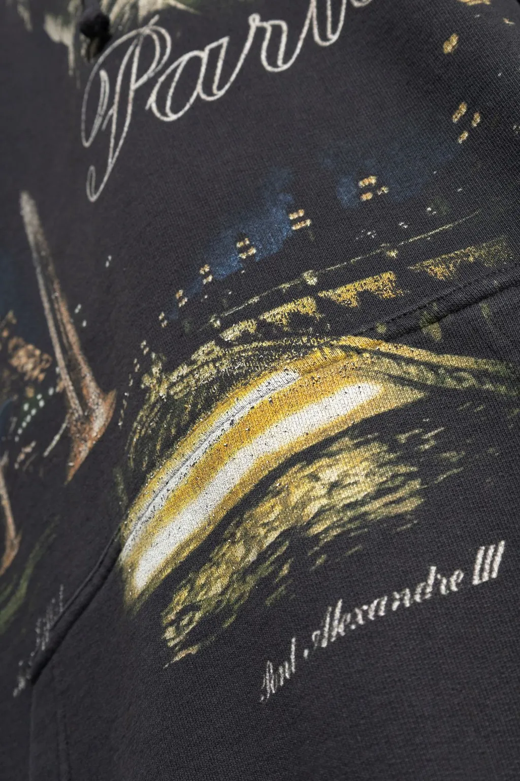 Graphic Print Hoodie