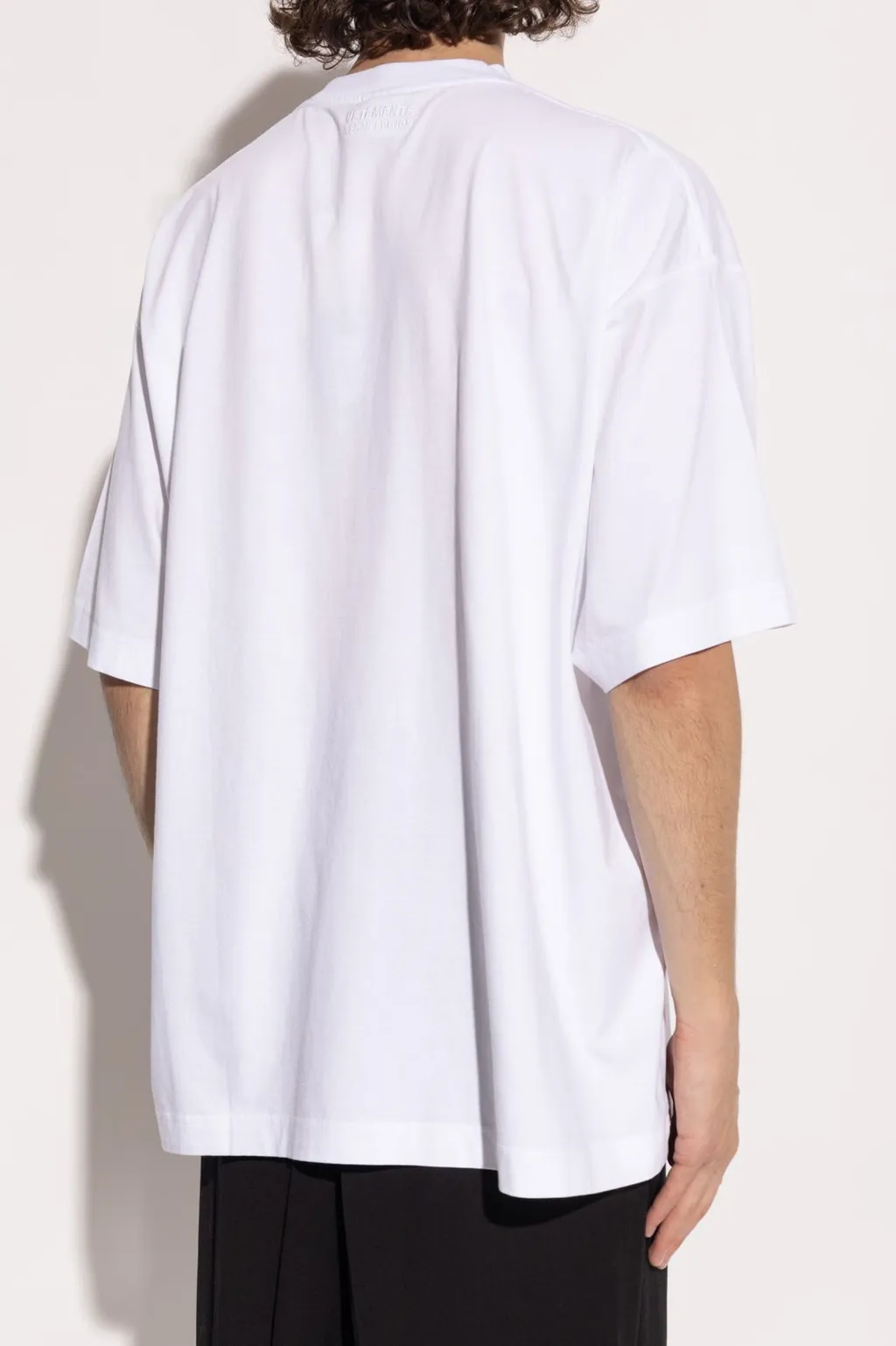 Oversized T-Shirt With Apple Print