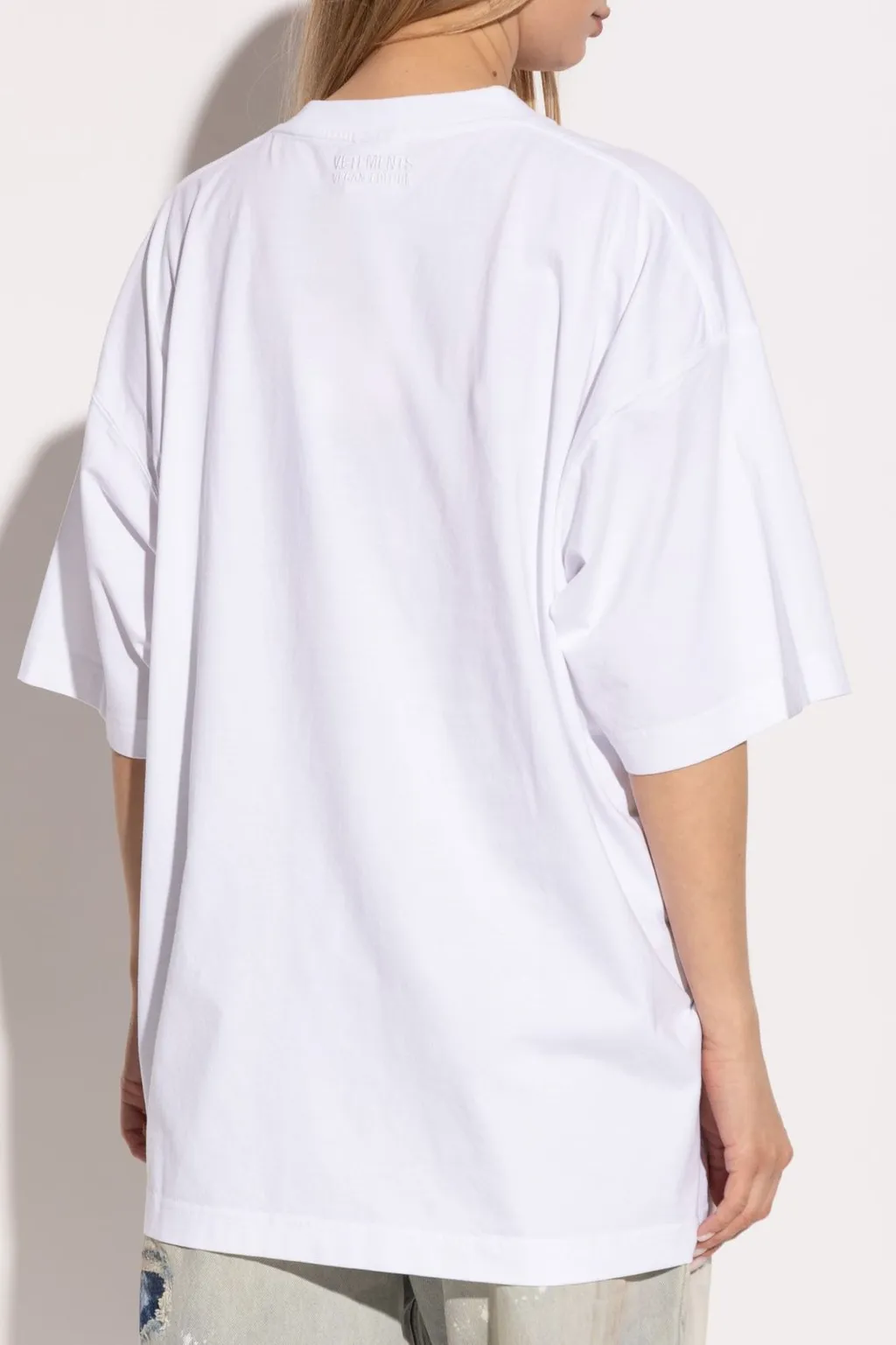 Oversized T-Shirt With Apple Print