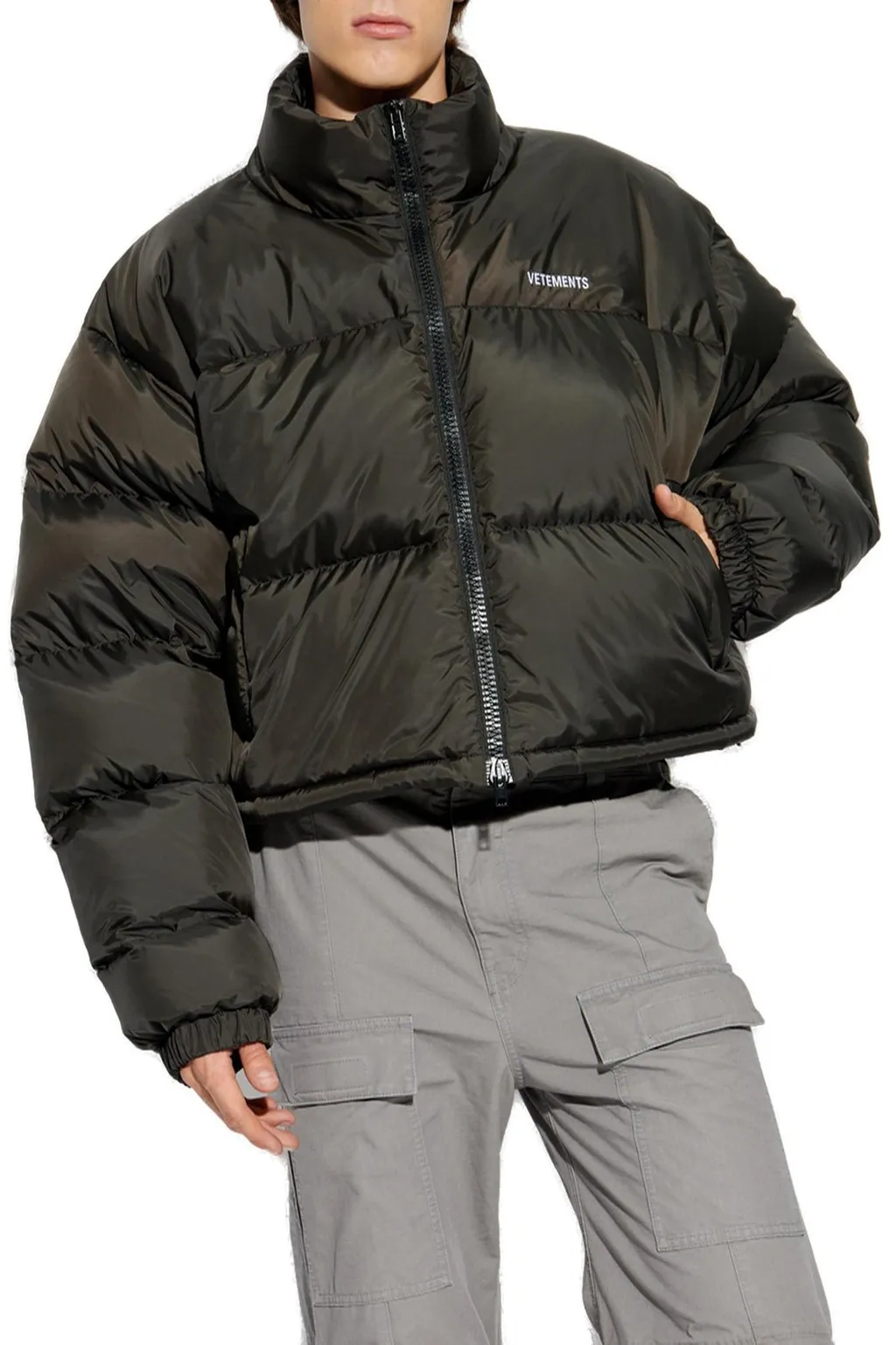 Cropped Puffer Jacket