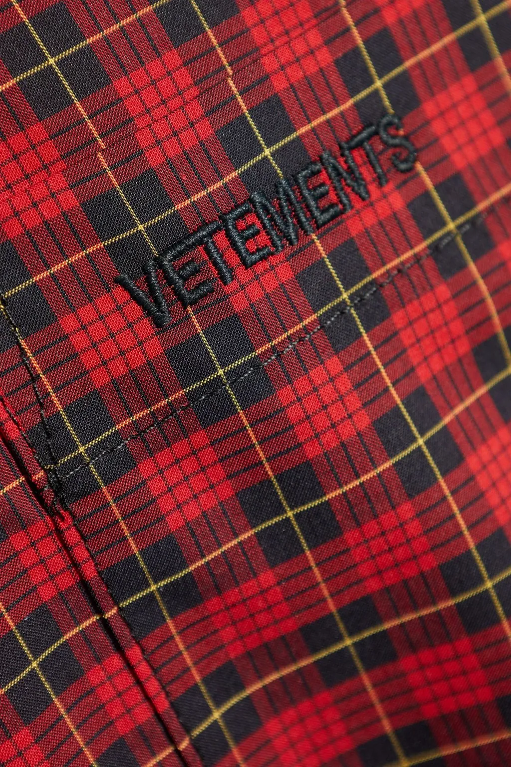 Colorblock Plaid Shirt