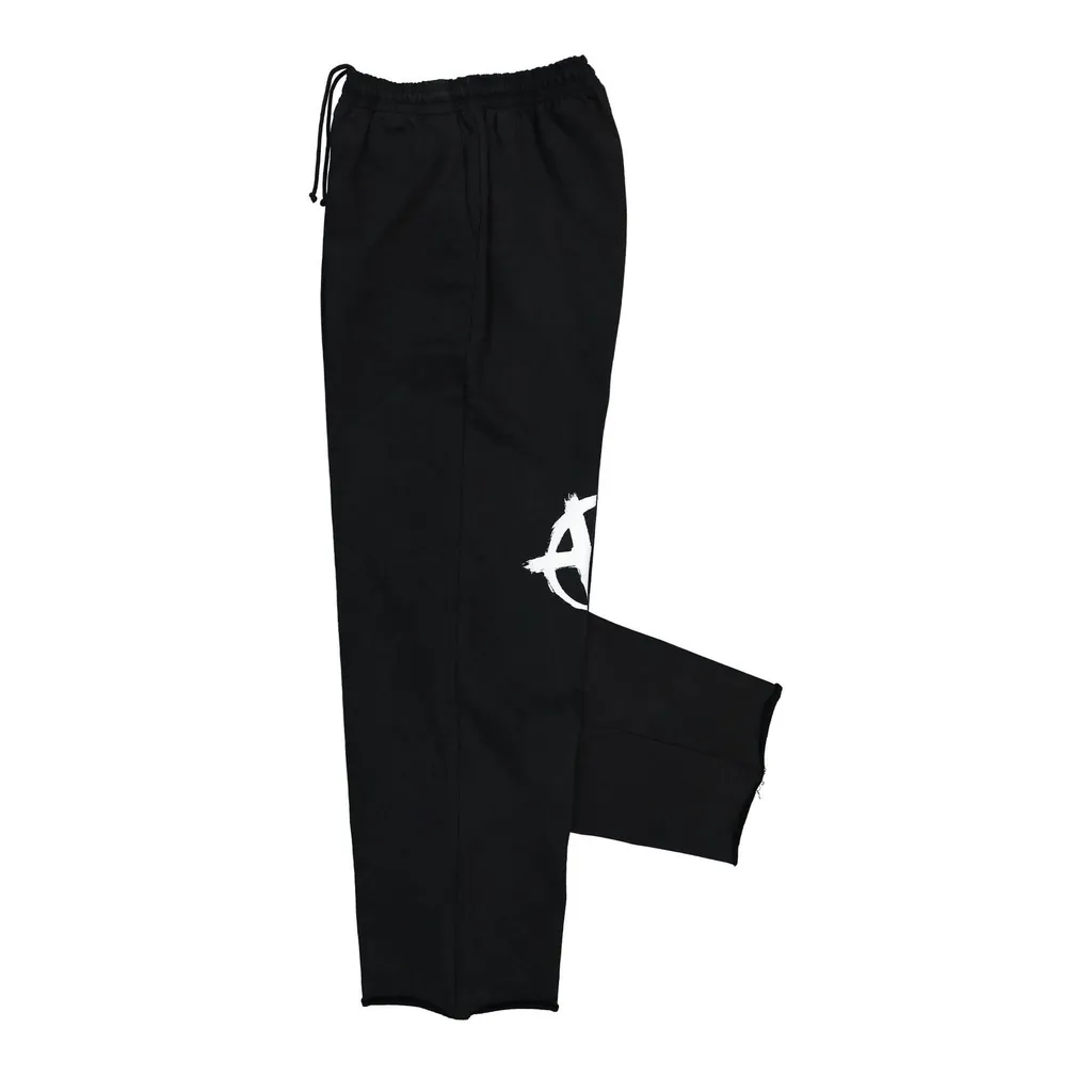 Logo Print Wide Leg Sweatpants