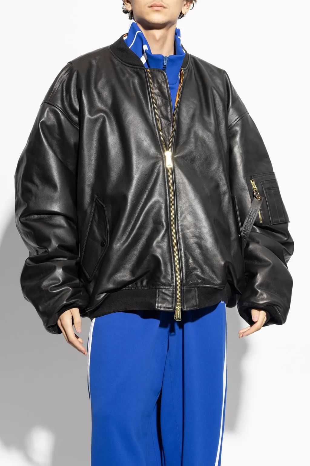 Oversized Bomber Jacket