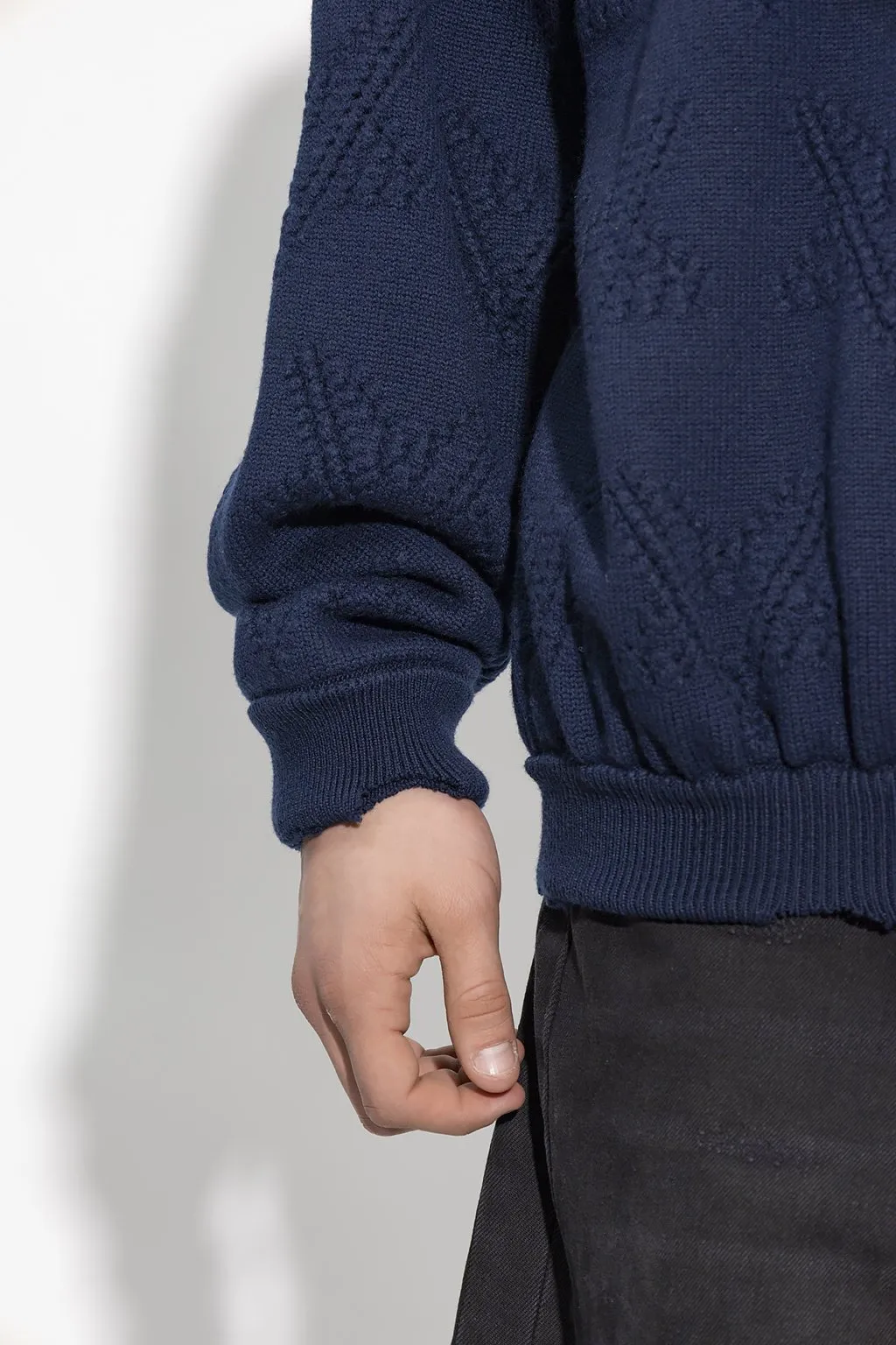 V-Neck Knit Sweater