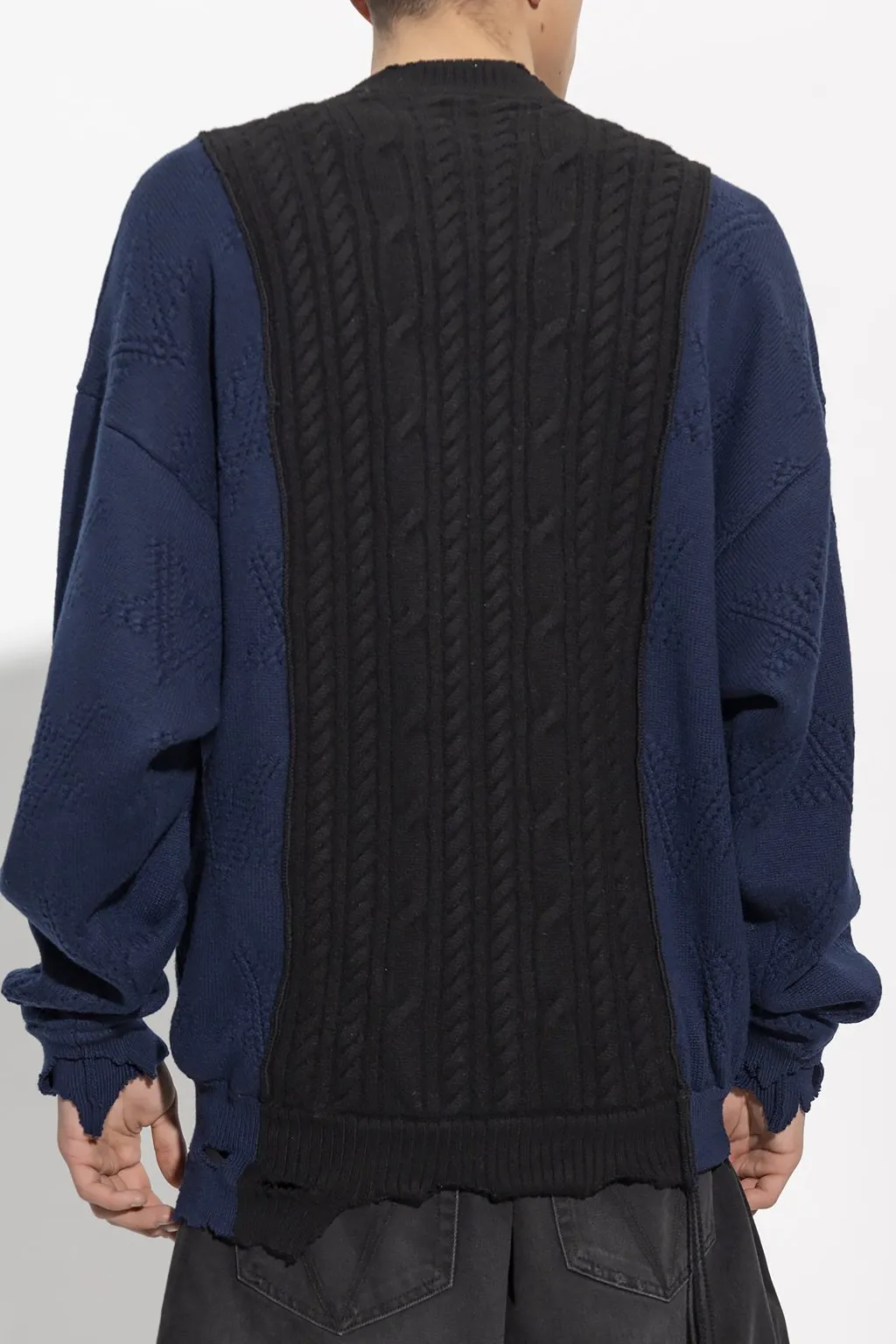 V-Neck Knit Sweater
