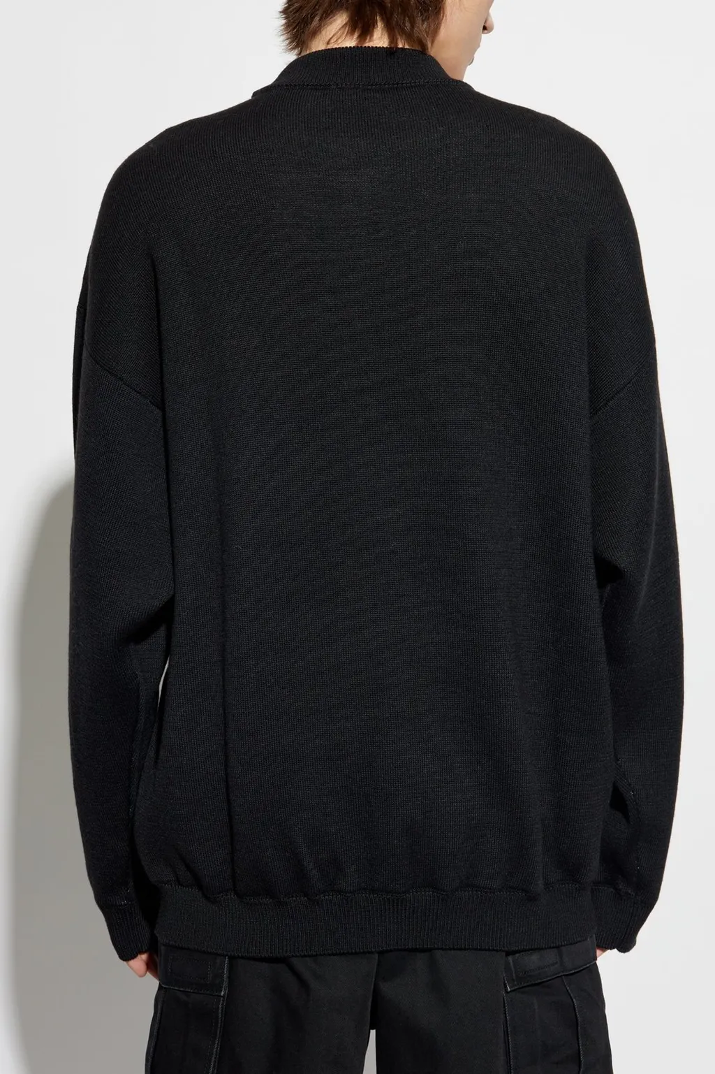 I Love Logos Mock Neck Sweatshirt